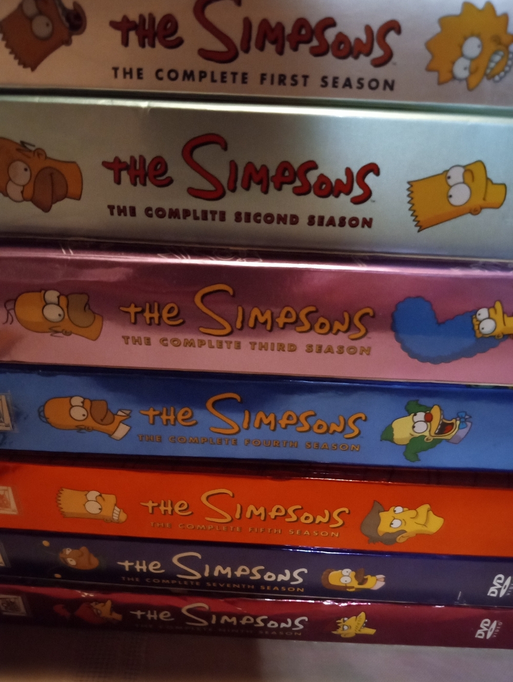 SIMPSONS DVD COLLECTION SEASONS 1-7 & 9 PLUS THE MOVIE LOT - Picture 6 of 7